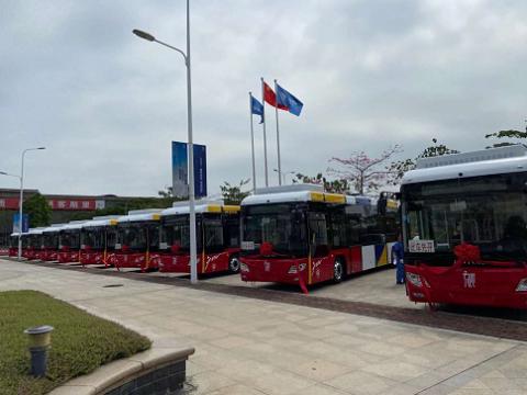 彩神电气双源无轨电车车载电源DCDC在广州电车公司投运